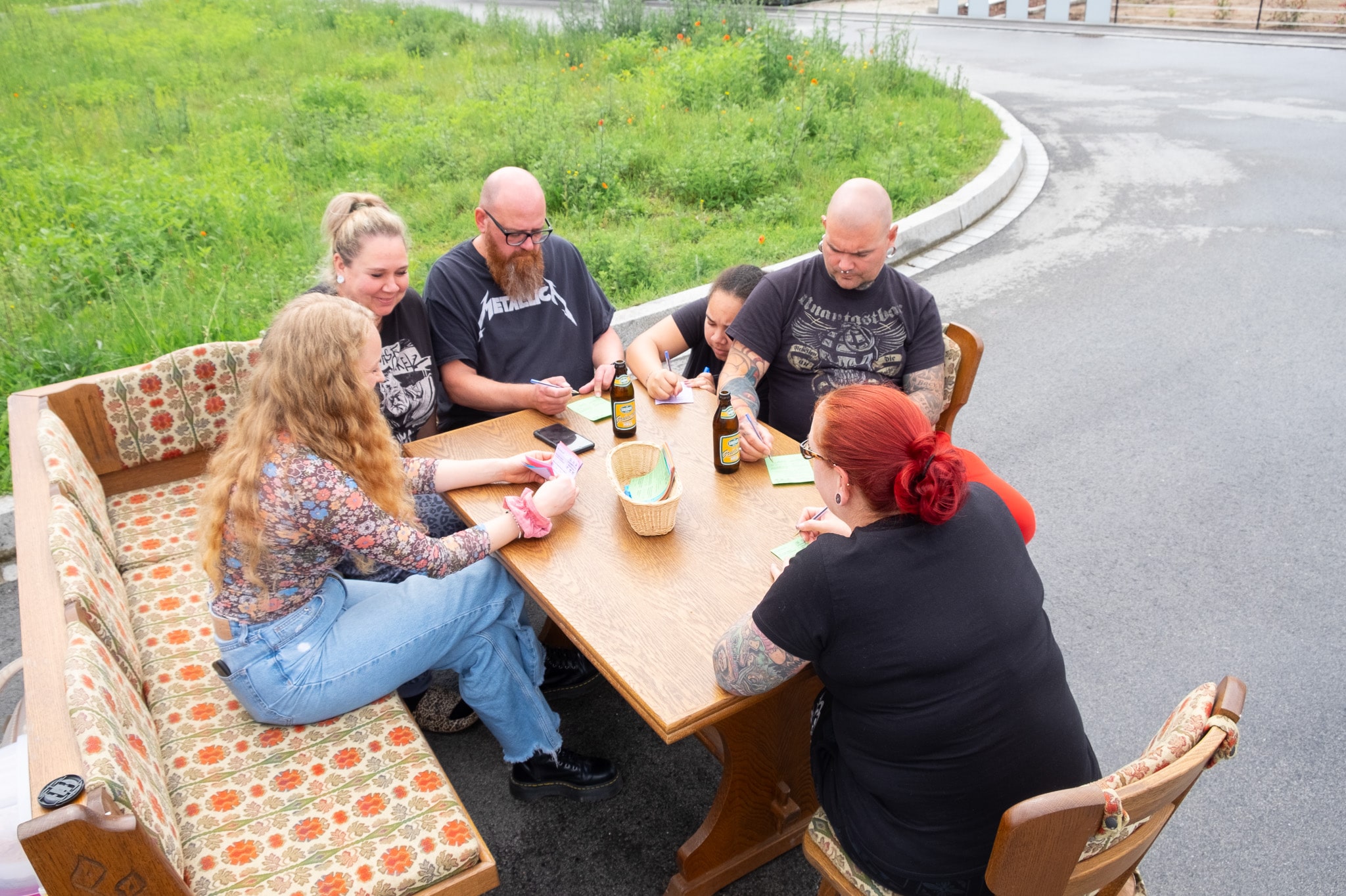 Stammtisch im Neubaugebiet Kornburg